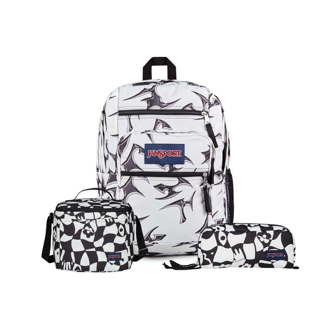 SET BIG STUDENT CYBER SILVER WHITE/GRAVITY CHECK