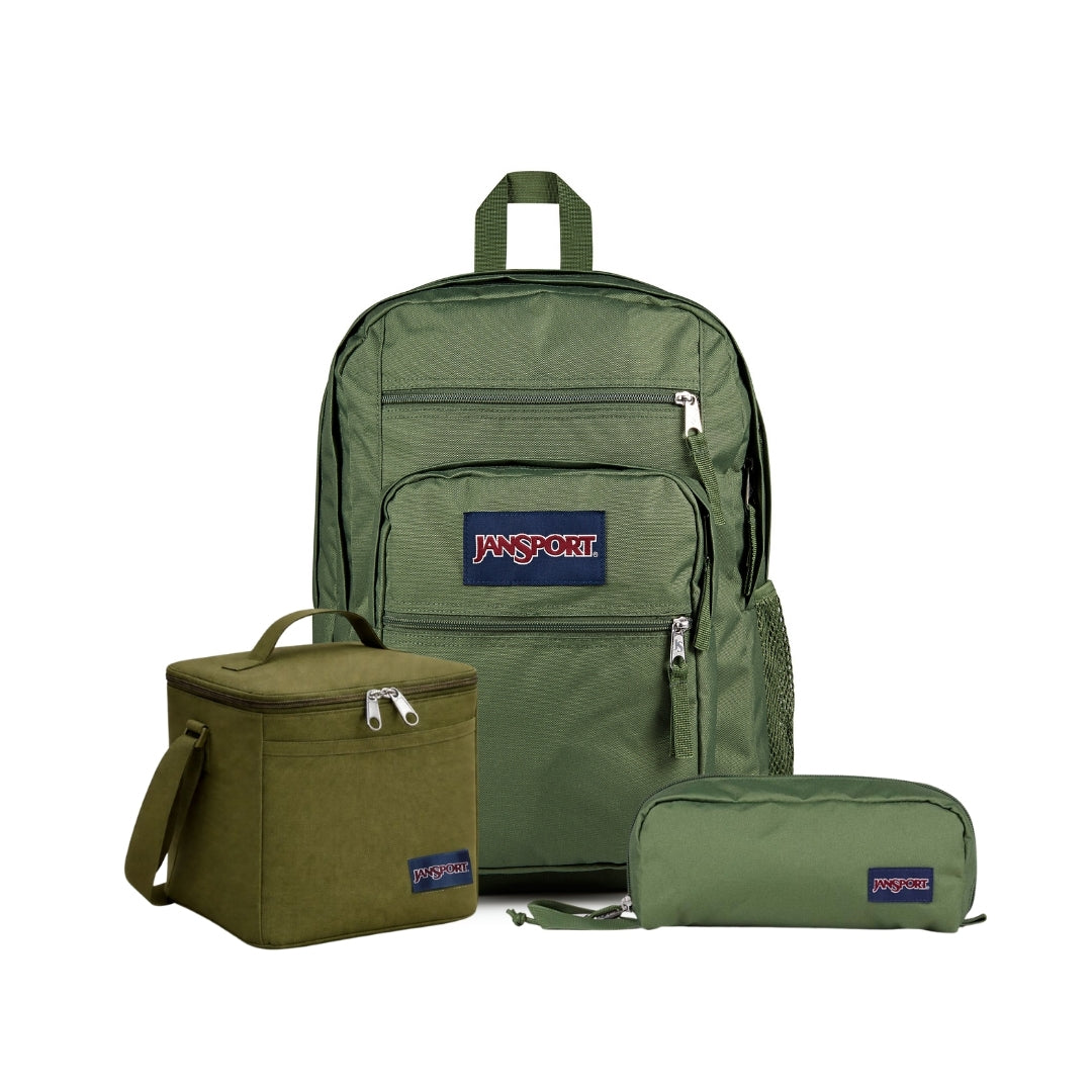SET BIG STUDENT CARGO GREEN