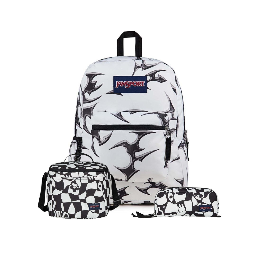 SET CROSS TOWN CYBER SILVER WHITE/GRAVITY CHECK