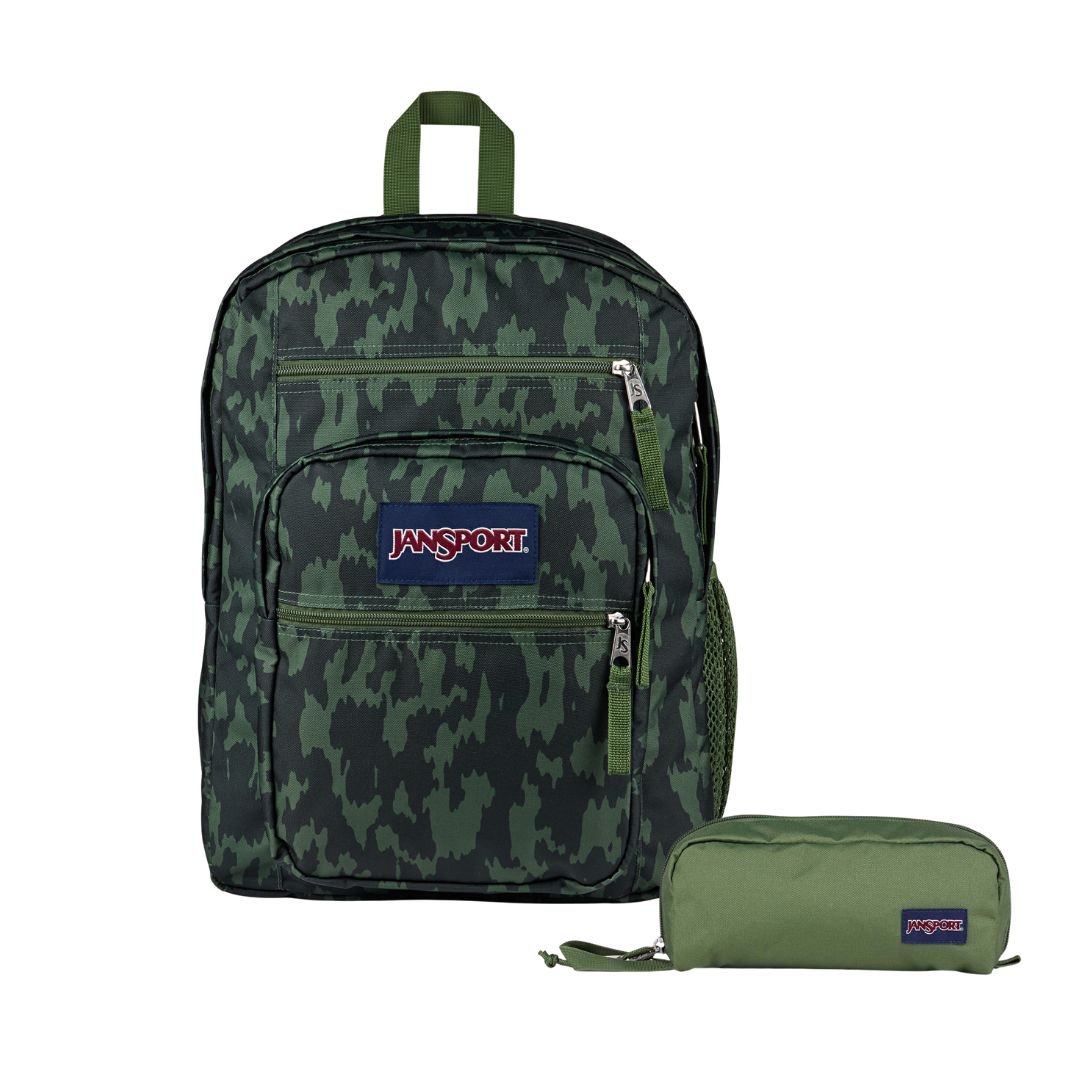 SETS - BIG STUDENT CAMO ILLUSION BUNDLE - Mochilas JanSport - JS0A47JK-LK9-JS0A85O6-KM1