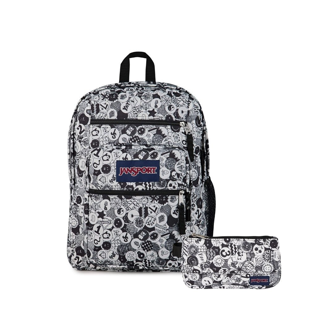 SETS - SET BIG STUDENT DOODLE DOTS - Mochilas JanSport - JS0A47JK-A0G-JS00T49B-A0G
