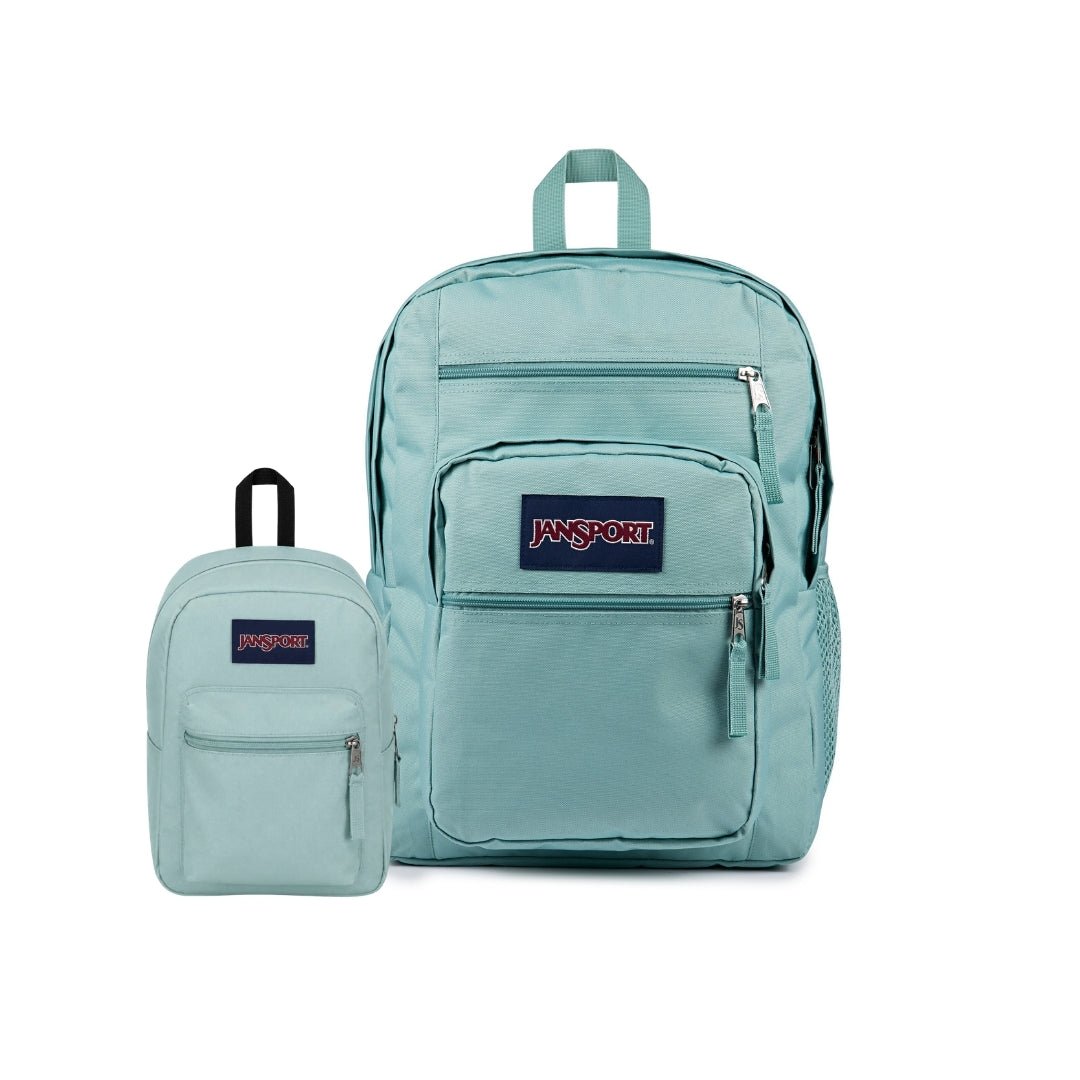 SETS - SET BIG STUDENT FADED SAGE - Mochilas JanSport - JS0A47JK-LA8-JS0A352L-LA8