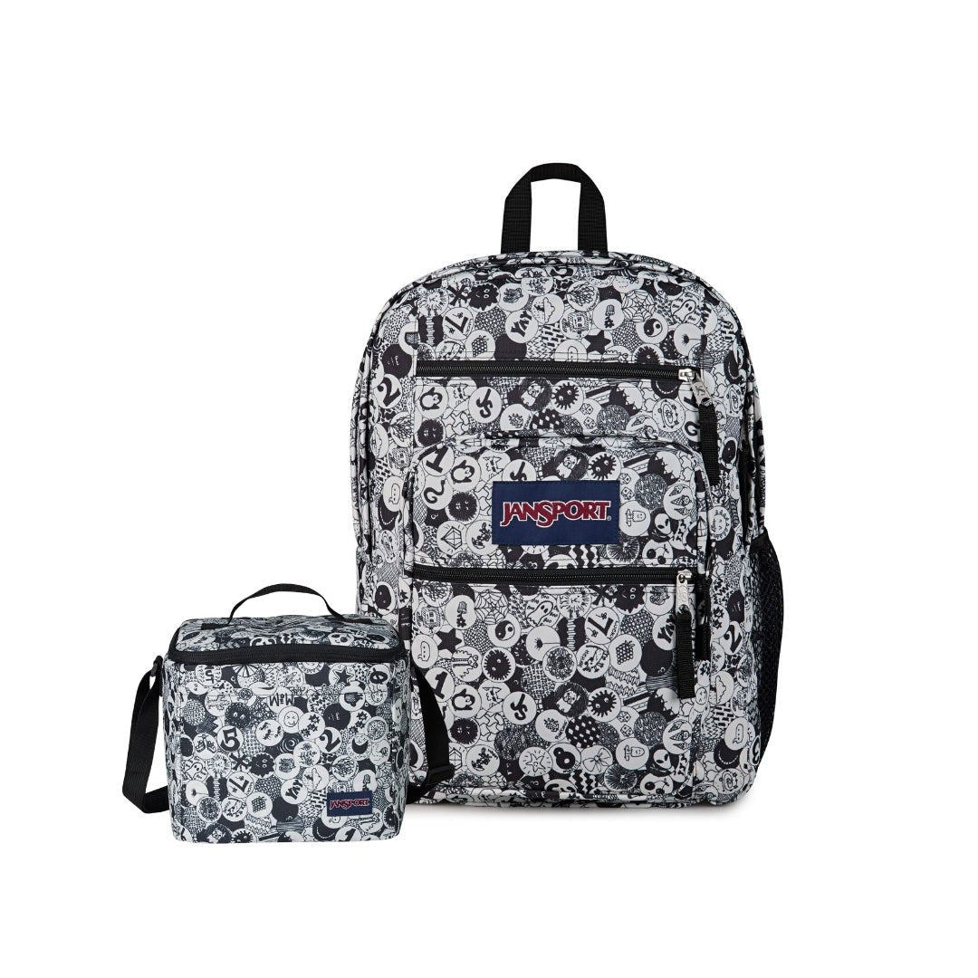 SETS - SET BIG STUDENT/MEDIUM ACCESSORY POUCH DOODLE DOTS - Mochilas JanSport - JS0A47JK-A0G-JS0A85O3-A0G