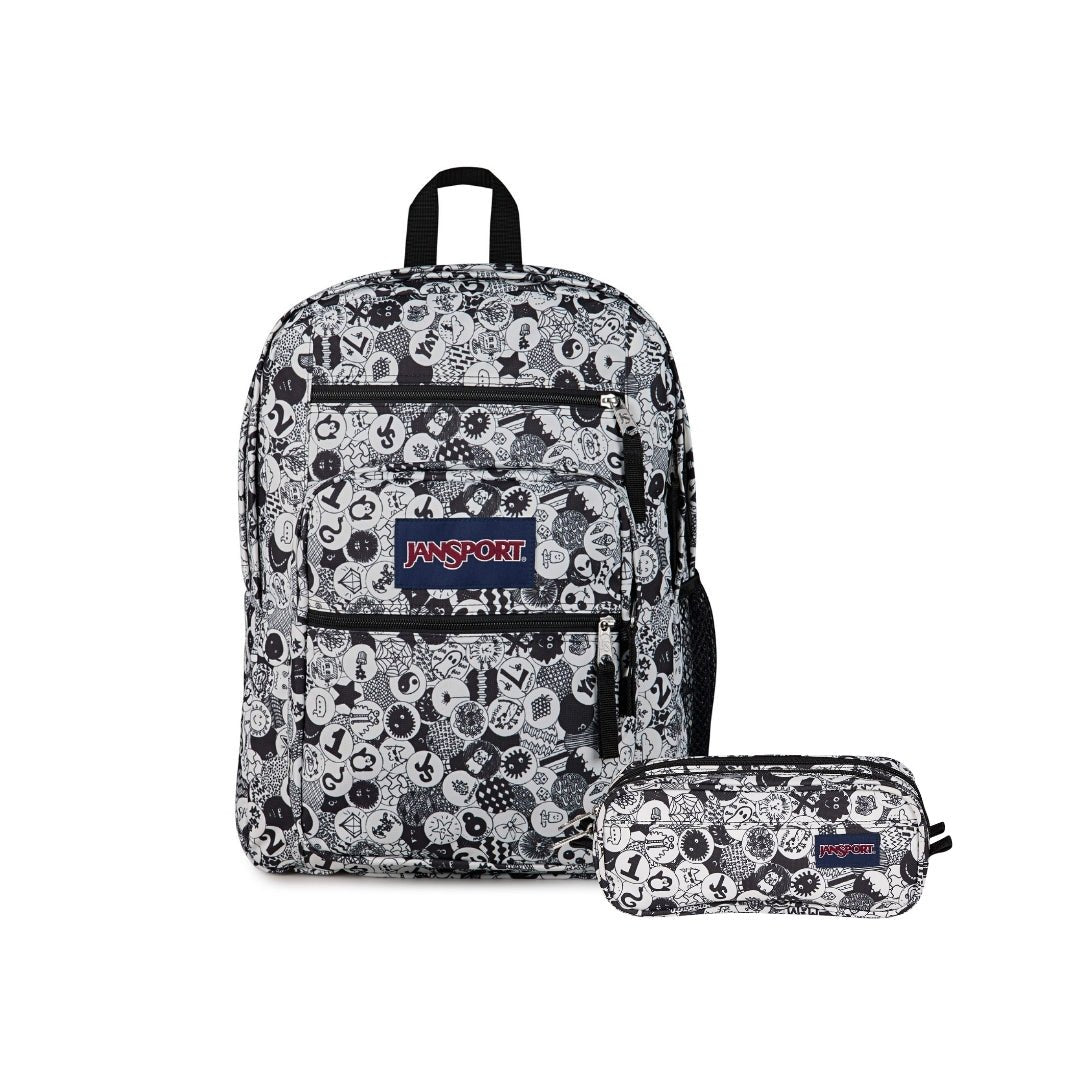 SETS - SET BIG STUDENT/SUPER SNACK DOODLE DOTS - Mochilas JanSport - JS0A47JK-A0G-JS00T49C-A0G