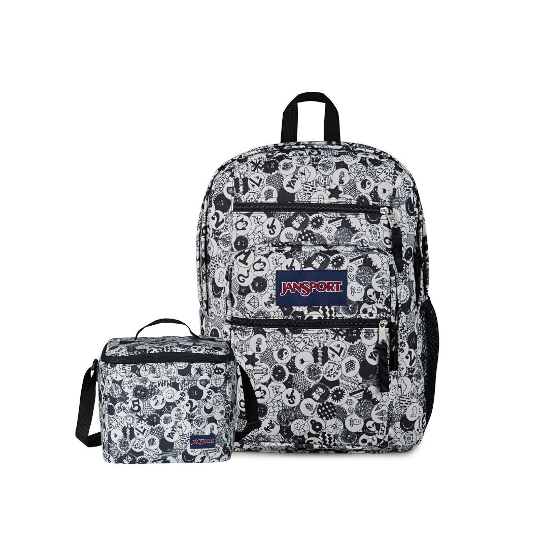 SETS - SET BIG STUDENT/SUPER SNACK DOODLE DOTS - Mochilas JanSport - JS0A47JK-A0G-JS0A85O3-A0G