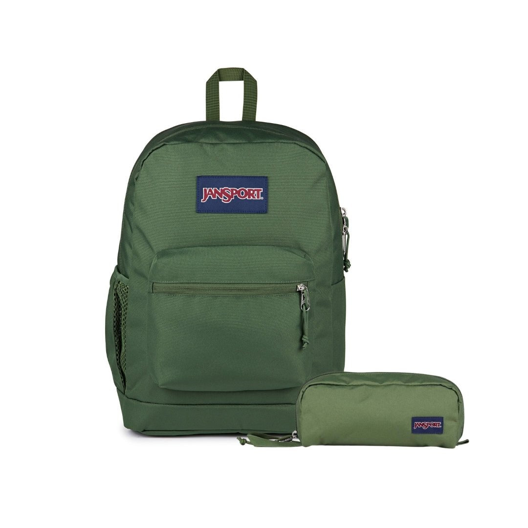 SETS - SET CARGO GREEN - Mochilas JanSport - JS0A7ZNZ-KM1-JS0A85O6-KM1