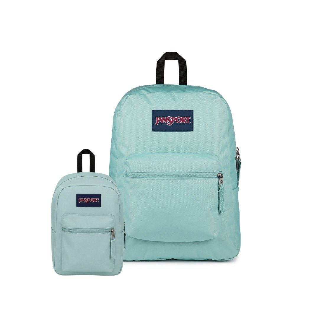 SETS - SET CROSS TOWN FADED SAGE - Mochilas JanSport - JS0A47LW-LA8-JS0A352L-LA8
