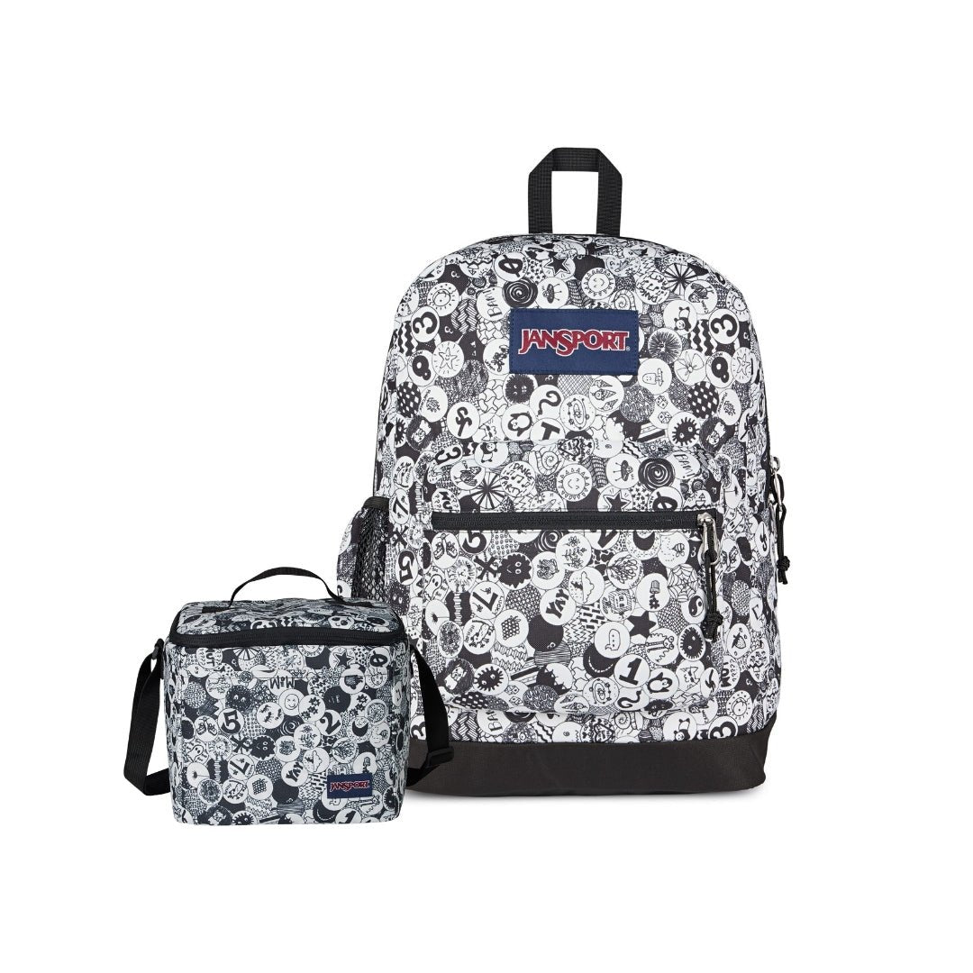 SETS - SET CROSS TOWN PLUS/SUPER SNACK DOODLE DOTS - Mochilas JanSport - JS0A7ZNZ-A0G-JS0A85O3-A0G