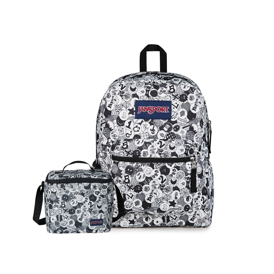 SETS - SET CROSS TOWN/MEDIUM ACCESSORY POUCH DOODLE DOTS - Mochilas JanSport - JS0A47LW-A0G-JS0A85O3-A0G