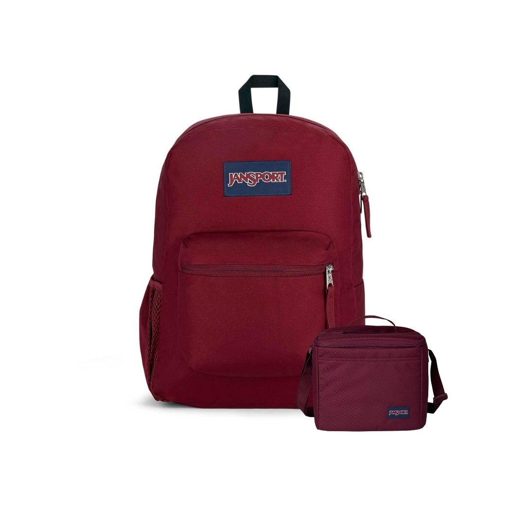 SETS - SET RUSSET RED/CHERRY LACQUER - Mochilas JanSport - JS0A47LW-04S-JS0A85O3-A0A
