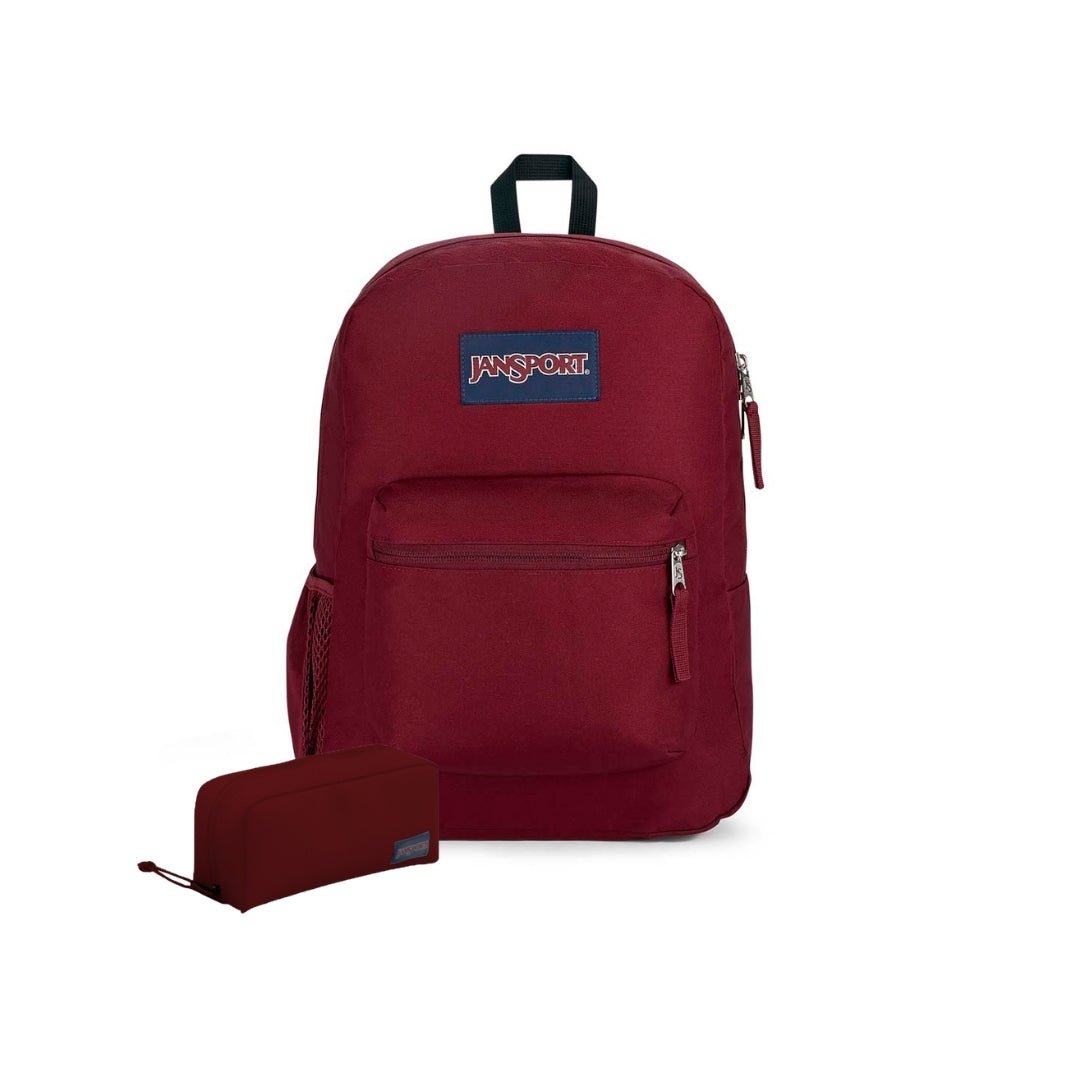 SETS - SET RUSSET RED/CHERRY LACQUER - Mochilas JanSport - JS0A47LW-04S-JS0A85O6-04S