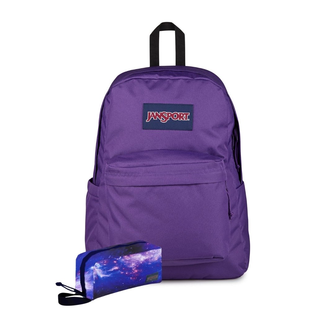 SETS - SET SUPERBREAK PLUS GRAPE JELLY/SPACE DUST - Mochilas JanSport - JS0A4QUE-DNC-JS0A85O6-91S