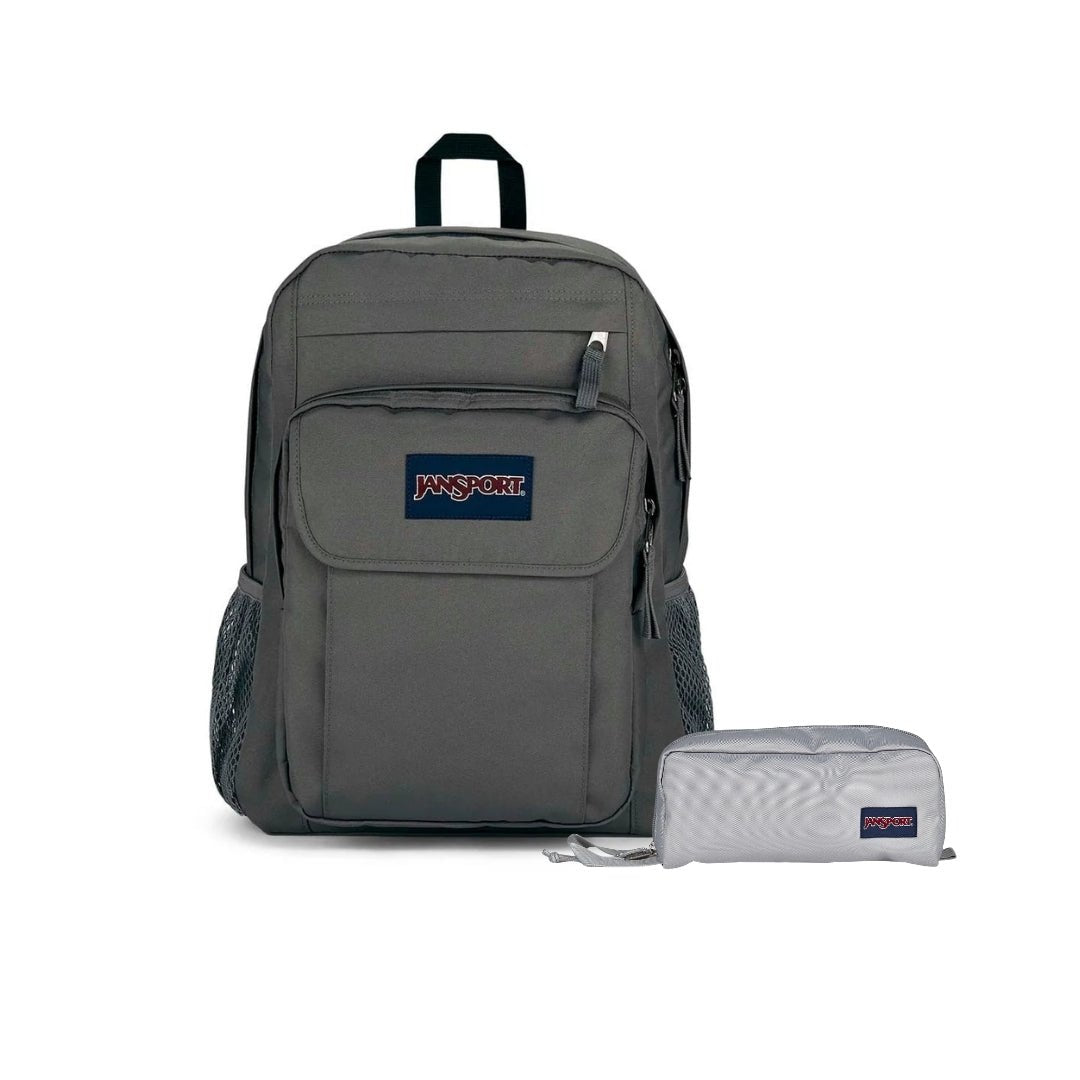 SETS - SET UNION PACK GRAPHITE GREY - Mochilas JanSport - JS0A4NVC-7H6-JS0A85O6-DH7
