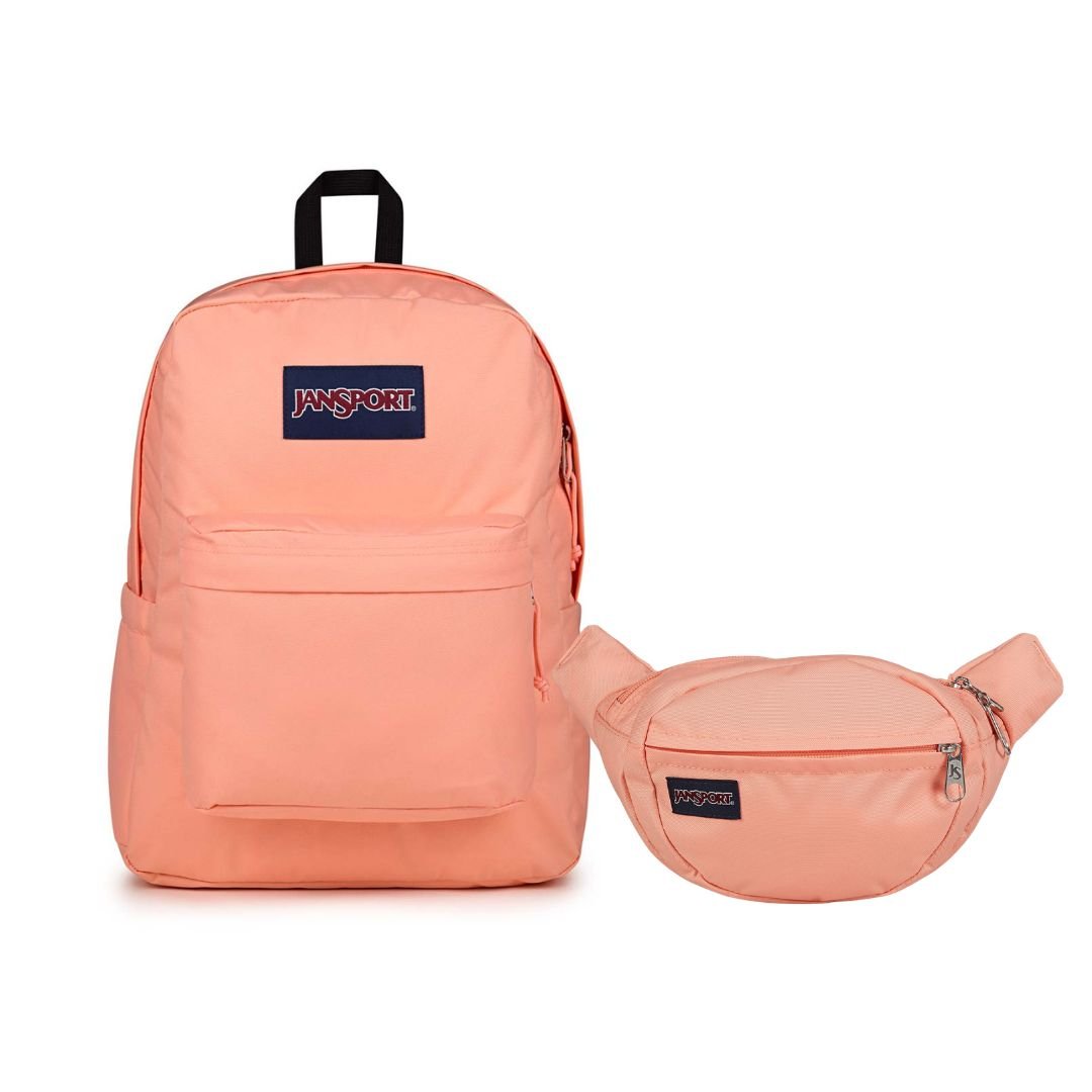 SETS - SUPERBREAK PLUS PEACH BUM BUNDLE - Mochilas JanSport - JS0A4QUE-KM2-JS00TAN1-KM2