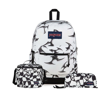 SET CROSS TOWN PLUS CYBER SILVER WHITE/GRAVITY CHECK