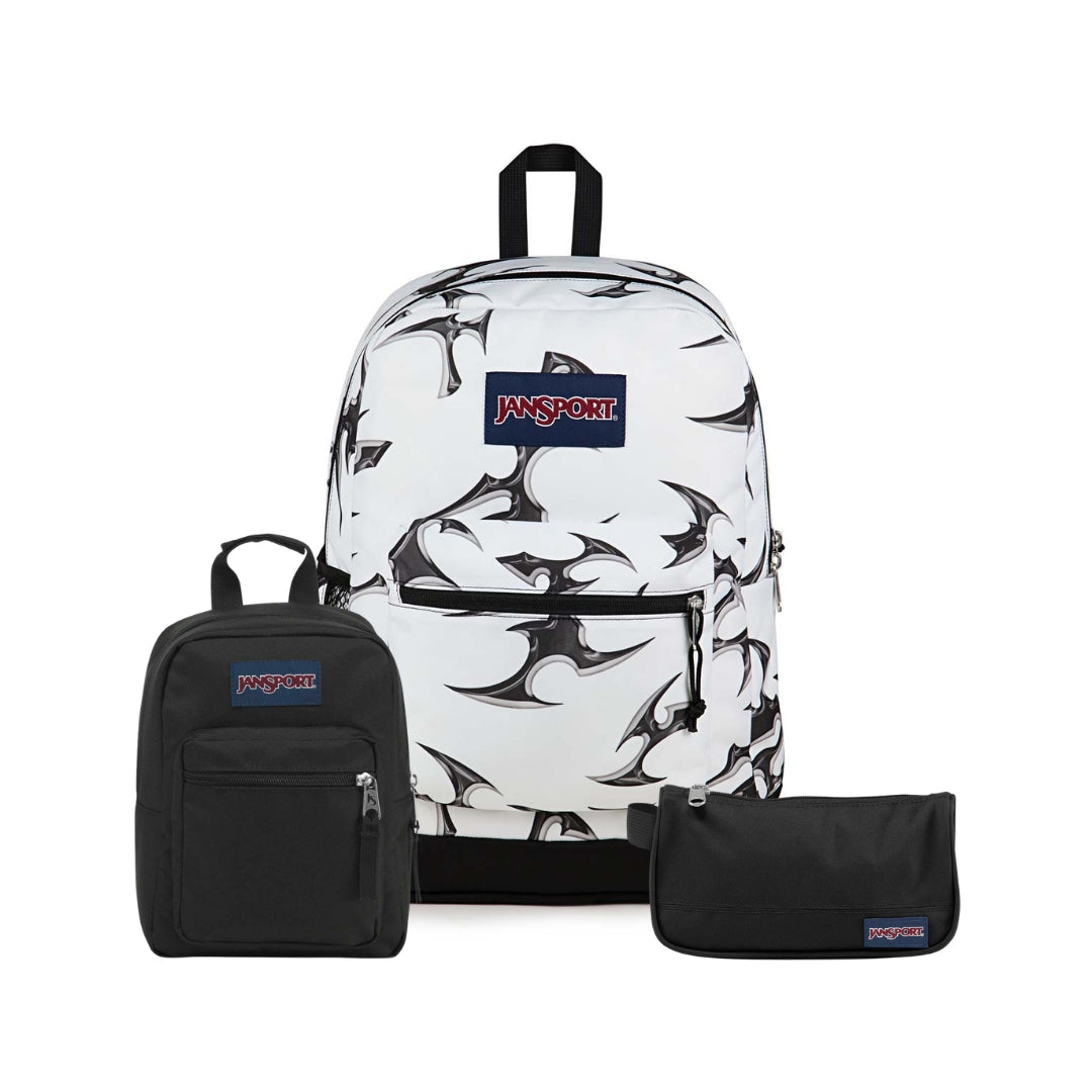 SET CROSS TOWN PLUS CYBER SILVER WHITE/BLACK