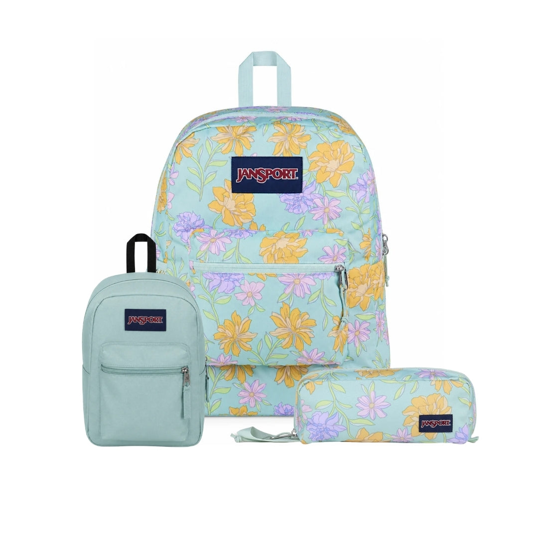 SET CROSS TOWN FADED FLORAL FRESH MINT