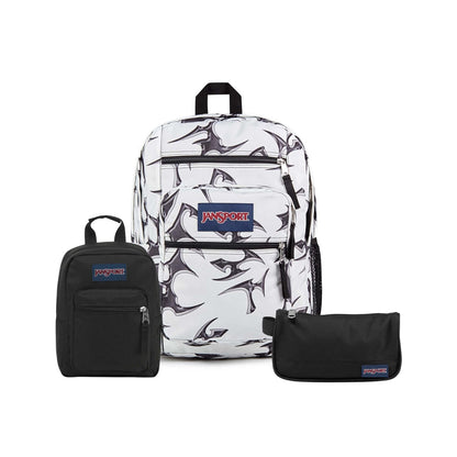 SET BIG STUDENT CYBER SILVER WHITE/BLACK
