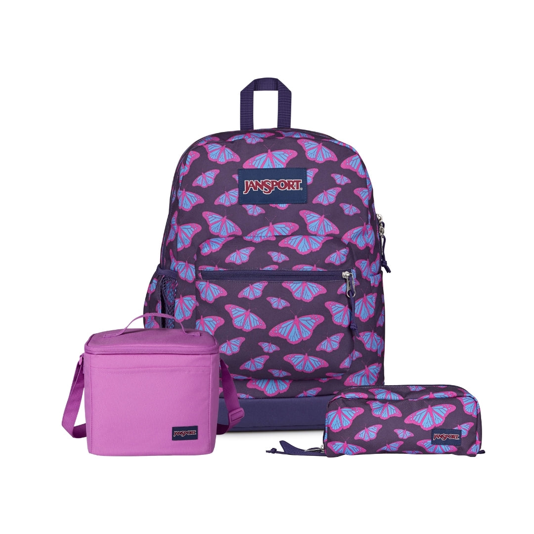 SET CROSS TOWN PLUS/PERFECT POUCH FLUTTER BY PURPLE