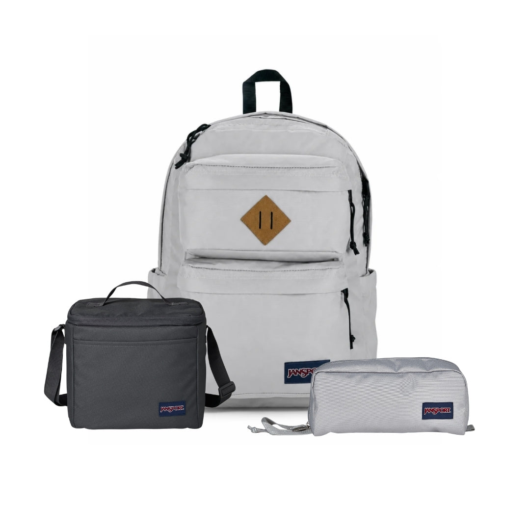 SET DOUBLE BREAK GROUNDED GREY