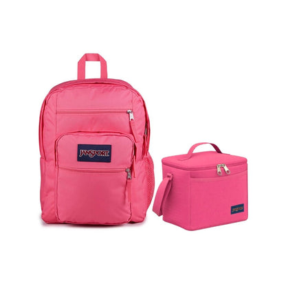 SETS - BIG STUDENT POSH PINK BUNDLE - Mochilas JanSport - JS0A47JK-JS0A85O3-JS00TAN1-EX3