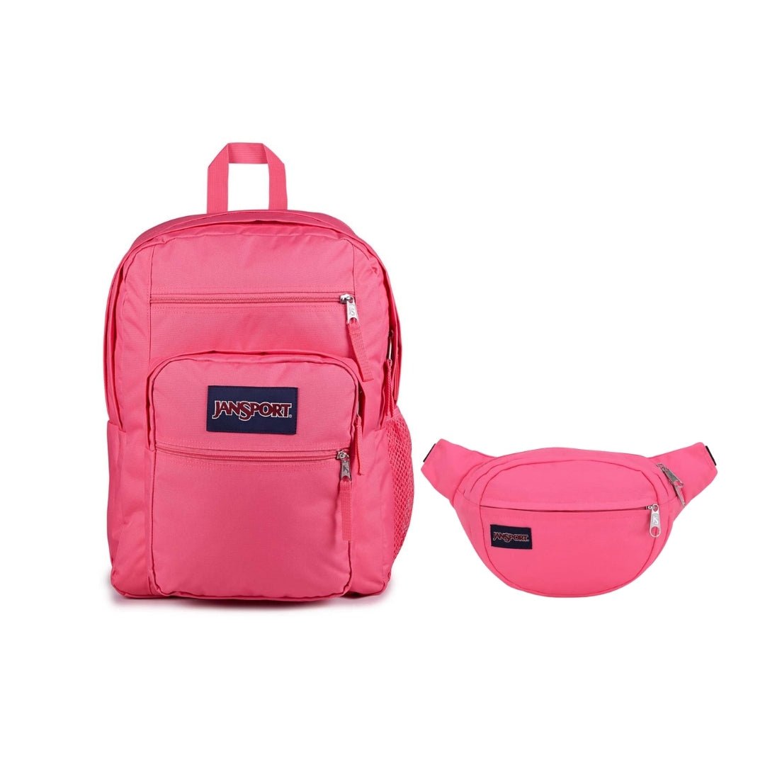 SETS - BIG STUDENT POSH PINK BUNDLE - Mochilas JanSport - JS0A47JK-JS0A85O3-JS00TAN1-EX4