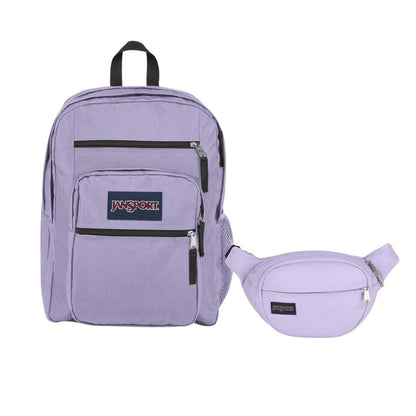 SETS - BIG STUNDENT PASTEL LILAC BUNDLE - Mochilas JanSport - JS0A47JK-5M9-JS00TAN1-5M9