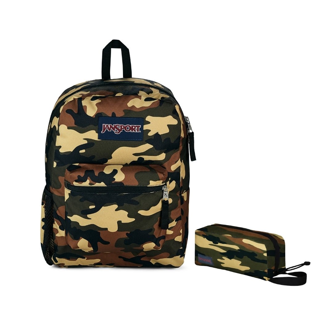 SETS - BUCKSHOT CAMO BUNDLE - Mochilas JanSport - JS0A47LW-JS0A85O3-JS0A85O6-JS00TAN1-7Z10