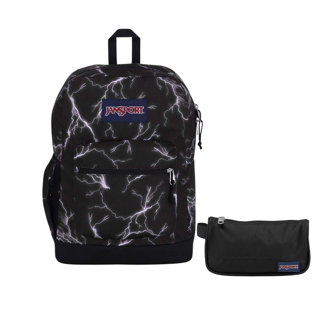 SETS - CROSS TOWN ELECTRIC BOLTS BUNDLE - Mochilas JanSport - JS0A47LW-GY7-JS00T49B-008