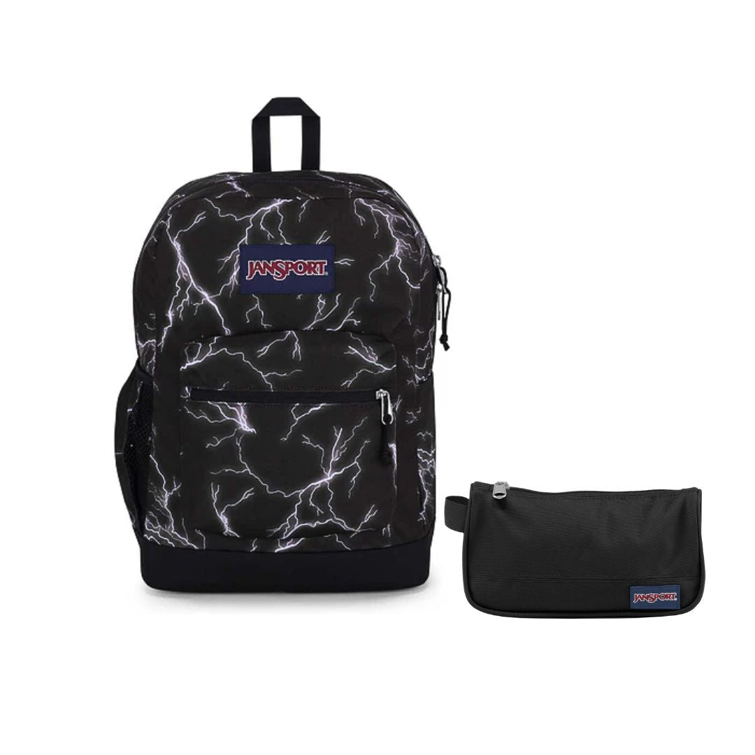 SETS - CROSS TOWN PLUS ELECTRIC BOLTS BUNDLE - Mochilas JanSport - JS0A7ZNZ-GY7-JS00T49B-008