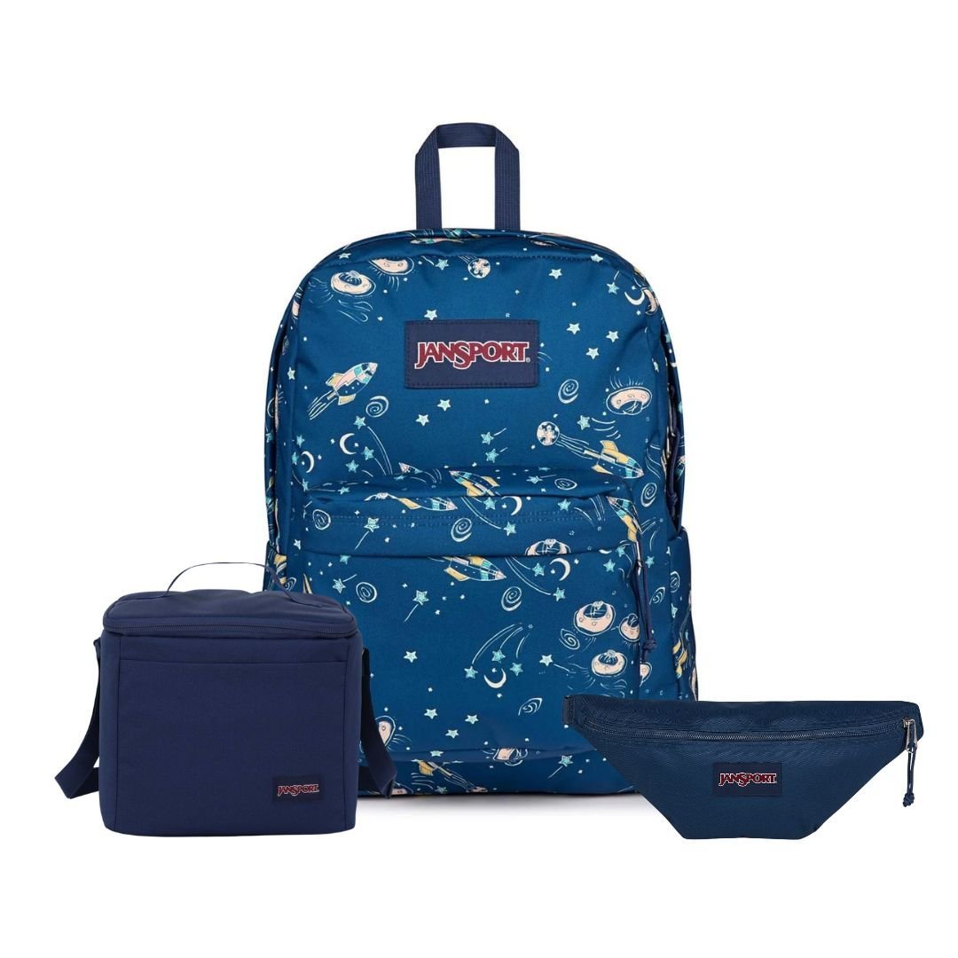 SETS - CROSS TOWN VORTEX VOYAGE BUNDLE - Mochilas JanSport - JS0A47LW-LL2-JS0A85W1-003