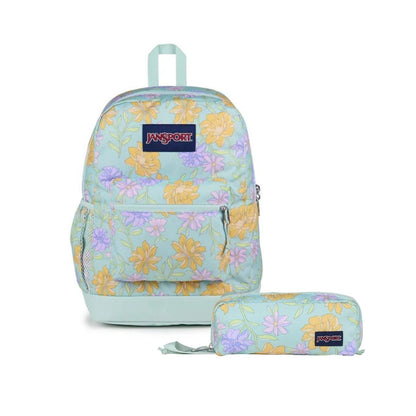 SETS - FADED FLORAL FRESH MINT BUNDLE - Mochilas JanSport - JS0A47LW-JS0A85O6-KU7