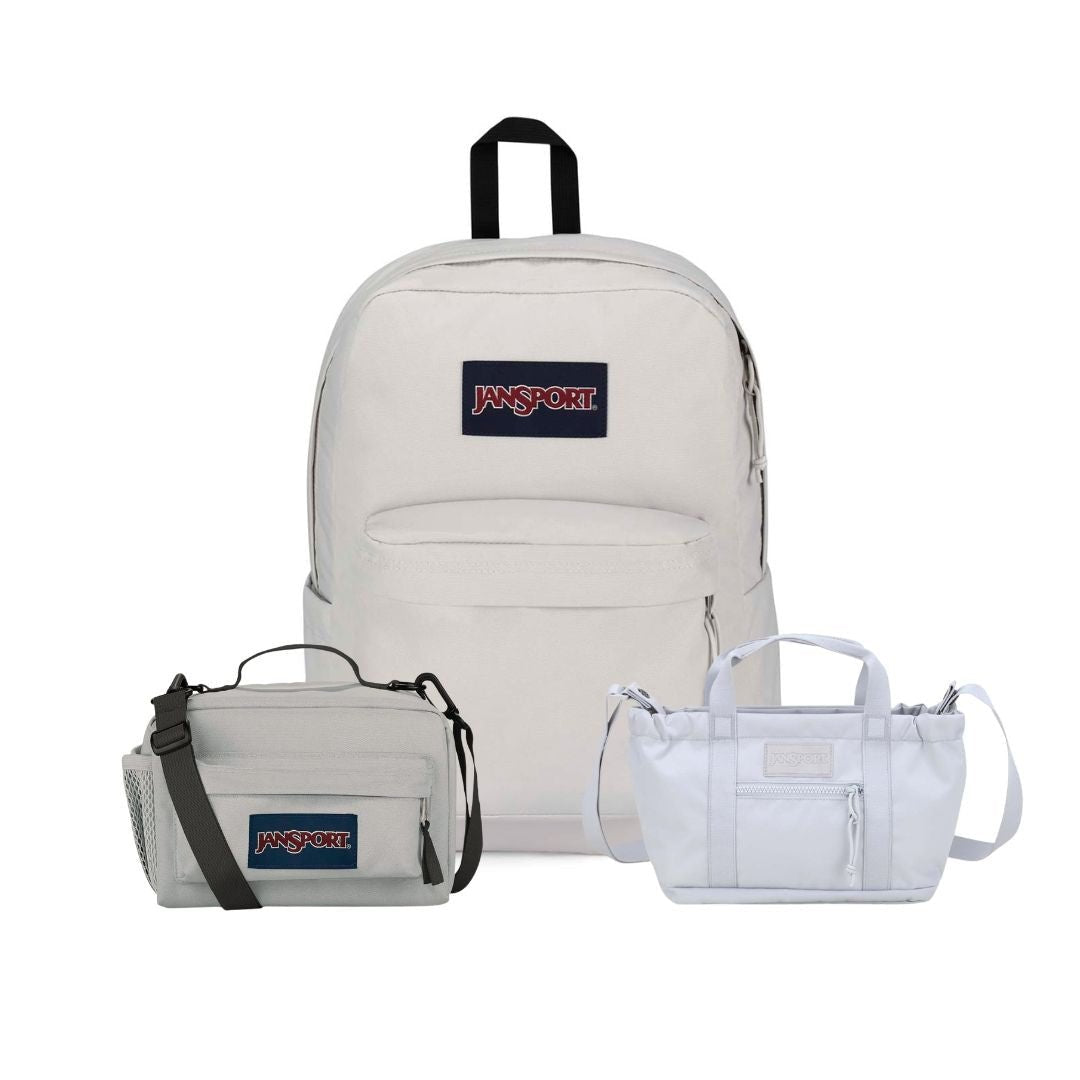 SETS - OYSTER MUSHROOM BUNDLE - Mochilas JanSport - JS0A4QUT-88T-JS0A4NVG-88T-JS0A85O2-88T