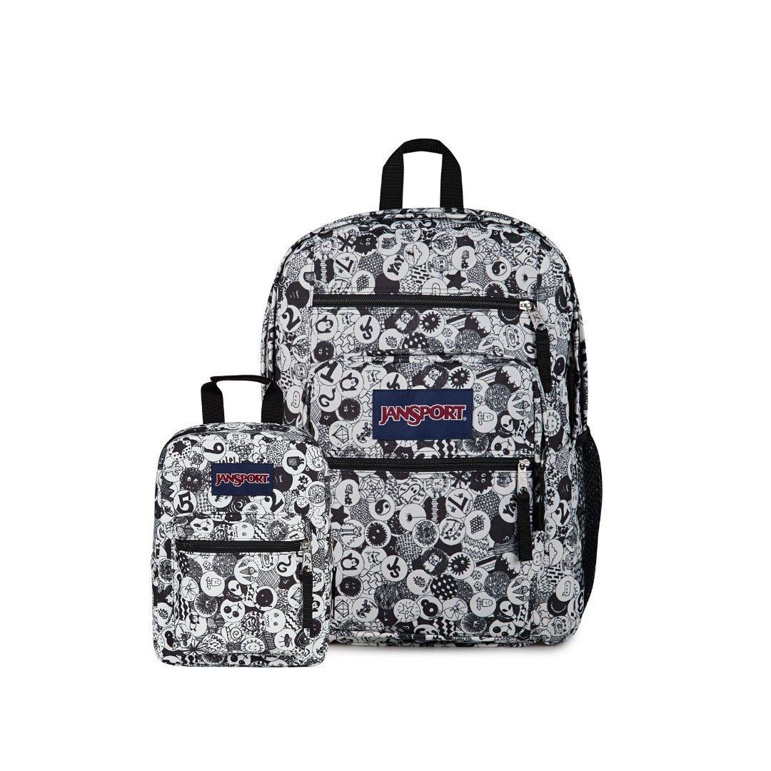 SETS - SET BIG STUDENT DOODLE DOTS - Mochilas JanSport - JS0A47JK-A0G-JS0A352L-A0G