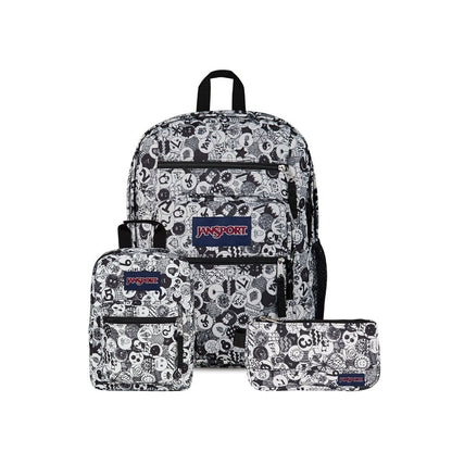 SETS - SET BIG STUDENT DOODLE DOTS - Mochilas JanSport - JS0A47JK-A0G-JS0A352L-A0G-JS00T49B-A0G