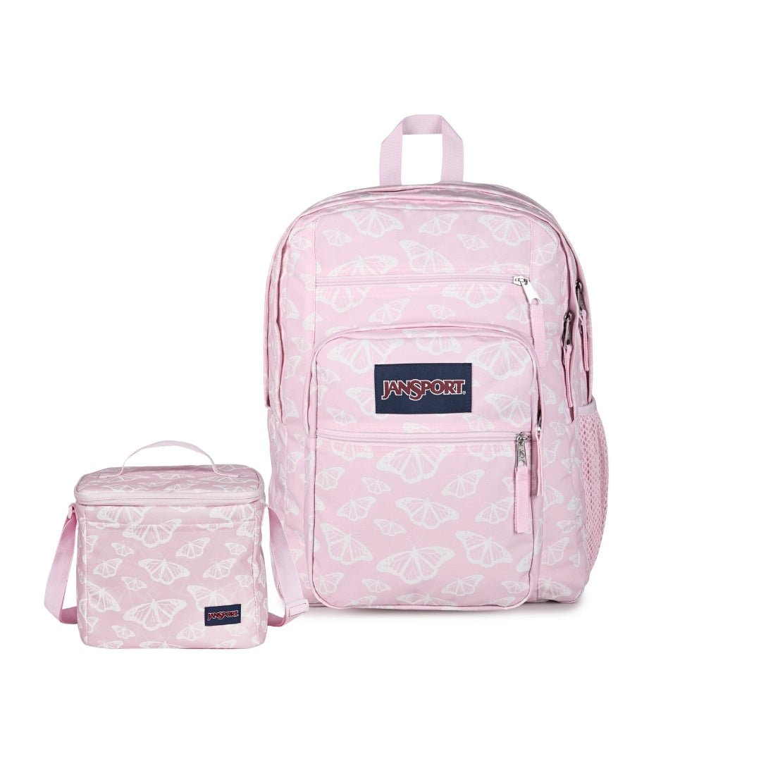 SETS - SET BIG STUDENT FLUTTER BY PINK - Mochilas JanSport - JS0A47JK-A4V-JS0A85O3-A4V
