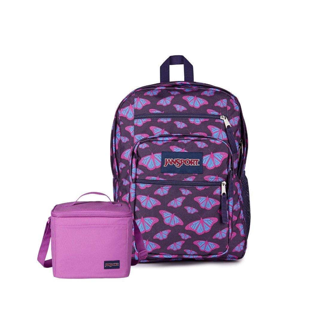 SETS - SET BIG STUDENT FLUTTER BY PURPLE - Mochilas JanSport - JS0A47JK-DLN-JS0A85O3-DH5