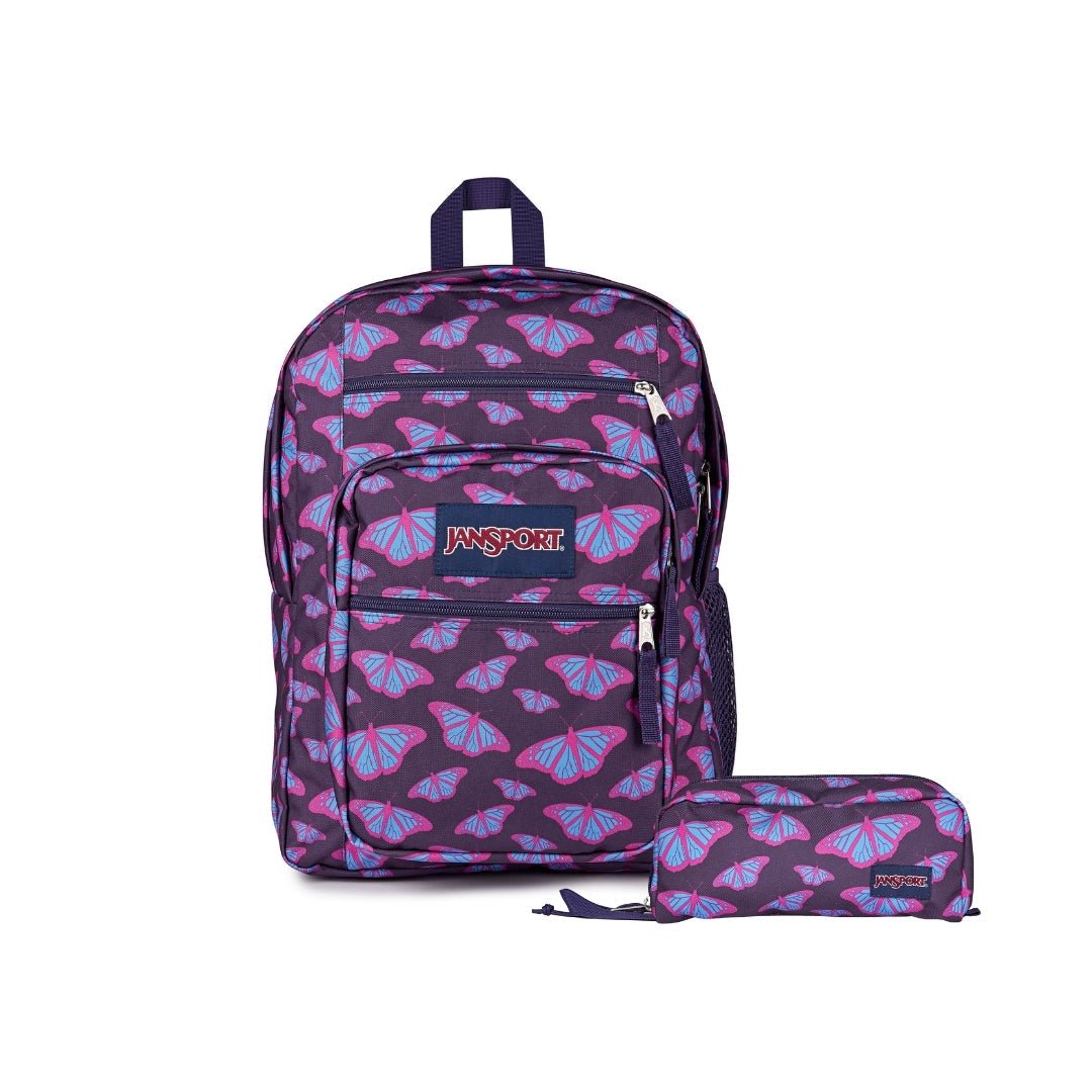 SETS - SET BIG STUDENT FLUTTER BY PURPLE - Mochilas JanSport - JS0A47JK-DLN-JS0A85O6-DLN