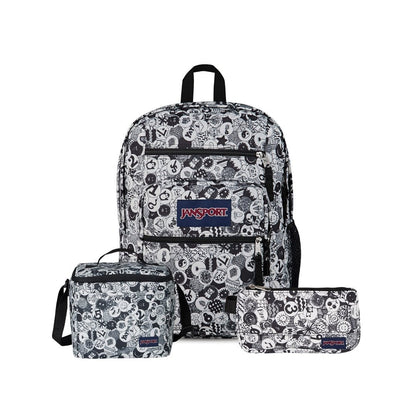 SETS - SET BIG STUDENT/MEDIUM ACCESSORY POUCH DOODLE DOTS - Mochilas JanSport - JS0A47JK-A0G-JS0A85O3-A0G-JS00T49B-A0G