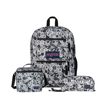 SETS - SET BIG STUDENT/PERFECT POUCH DOODLE DOTS - Mochilas JanSport - JS0A47JK-A0G-JS0A85O3-A0G-JS0A85O6-A0G
