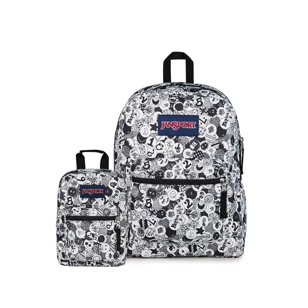SETS - SET CROSS TOWN DOODLE DOTS - Mochilas JanSport - JS0A47LW-A0G-JS0A352L-A0G