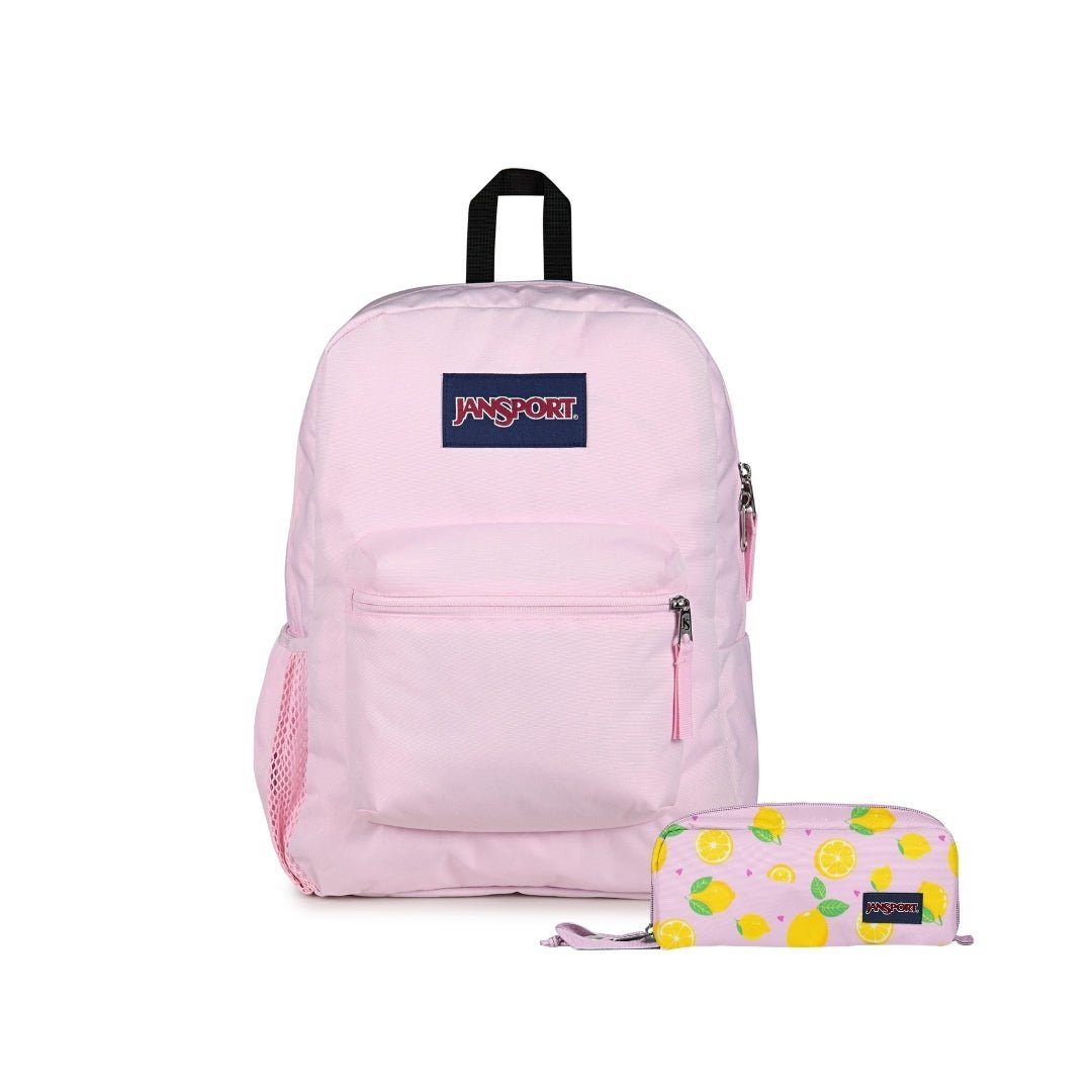SETS - SET CROSS TOWN PINK ICE - Mochilas JanSport - JS0A47LW-EX0-JS0A85O6-A3C