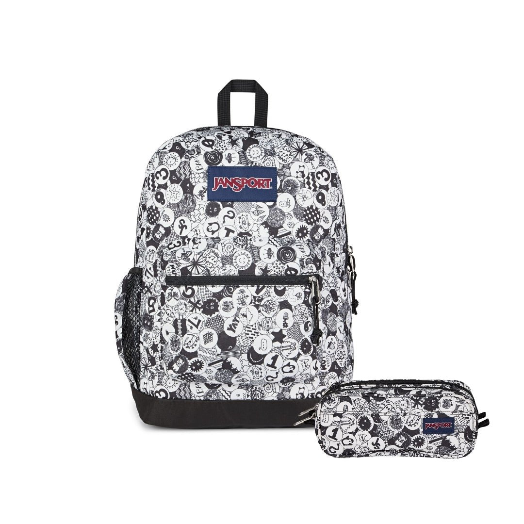 SETS - SET CROSS TOWN PLUS DOODLE DOTS - Mochilas JanSport - JS0A7ZNZ-A0G-JS00T49C-A0G