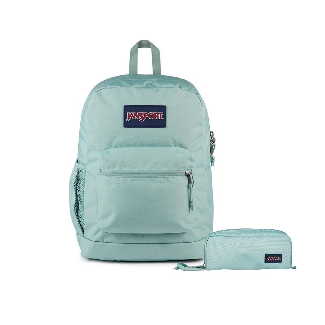 SETS - SET CROSS TOWN PLUS FADED SAGE - Mochilas JanSport - JS0A7ZNZ-LA8-JS0A85O6-LA8