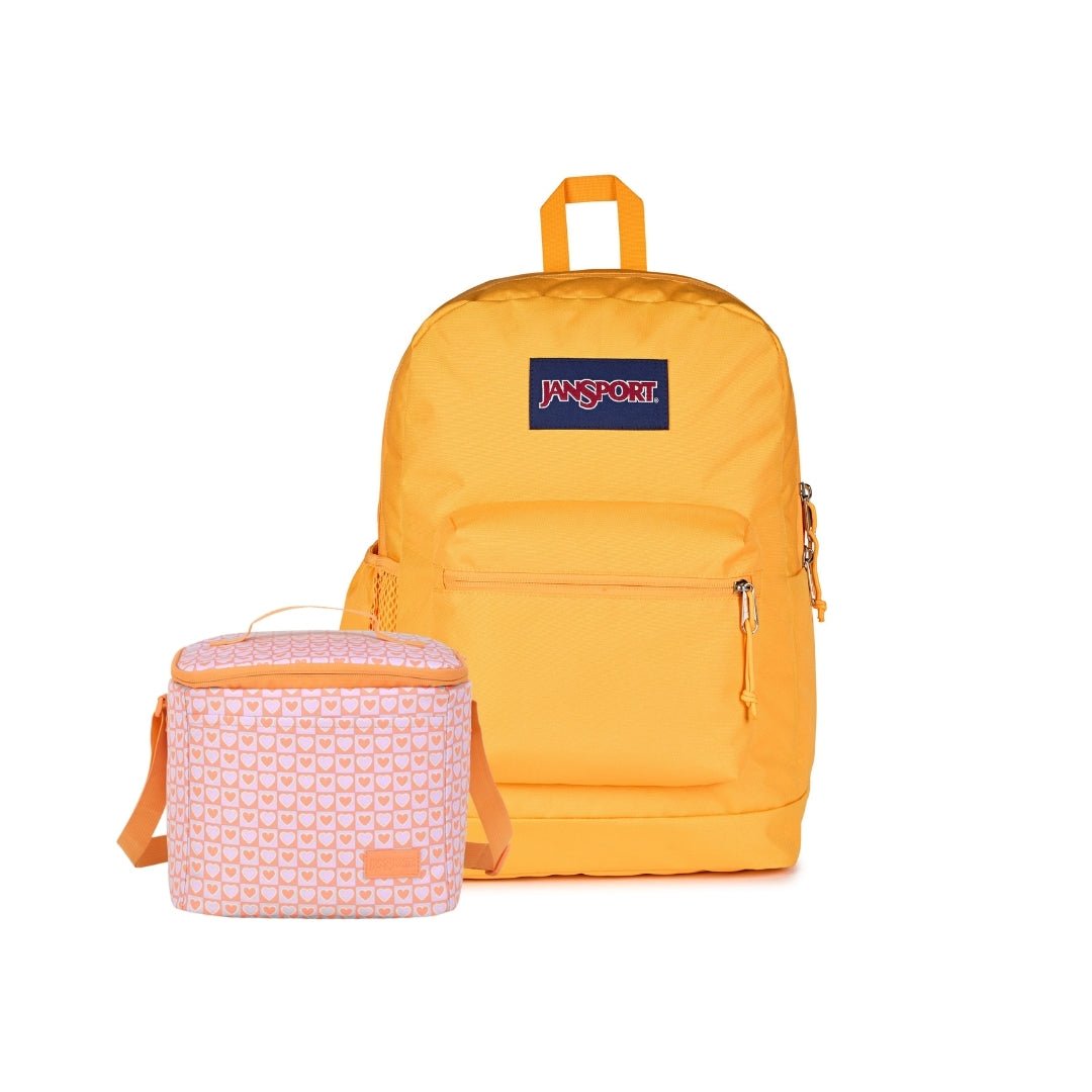 SETS - SET CROSS TOWN PLUS ORANGE SODA - Mochilas JanSport - JS0A7ZNZ-DNA-JS0A85O3-GU6
