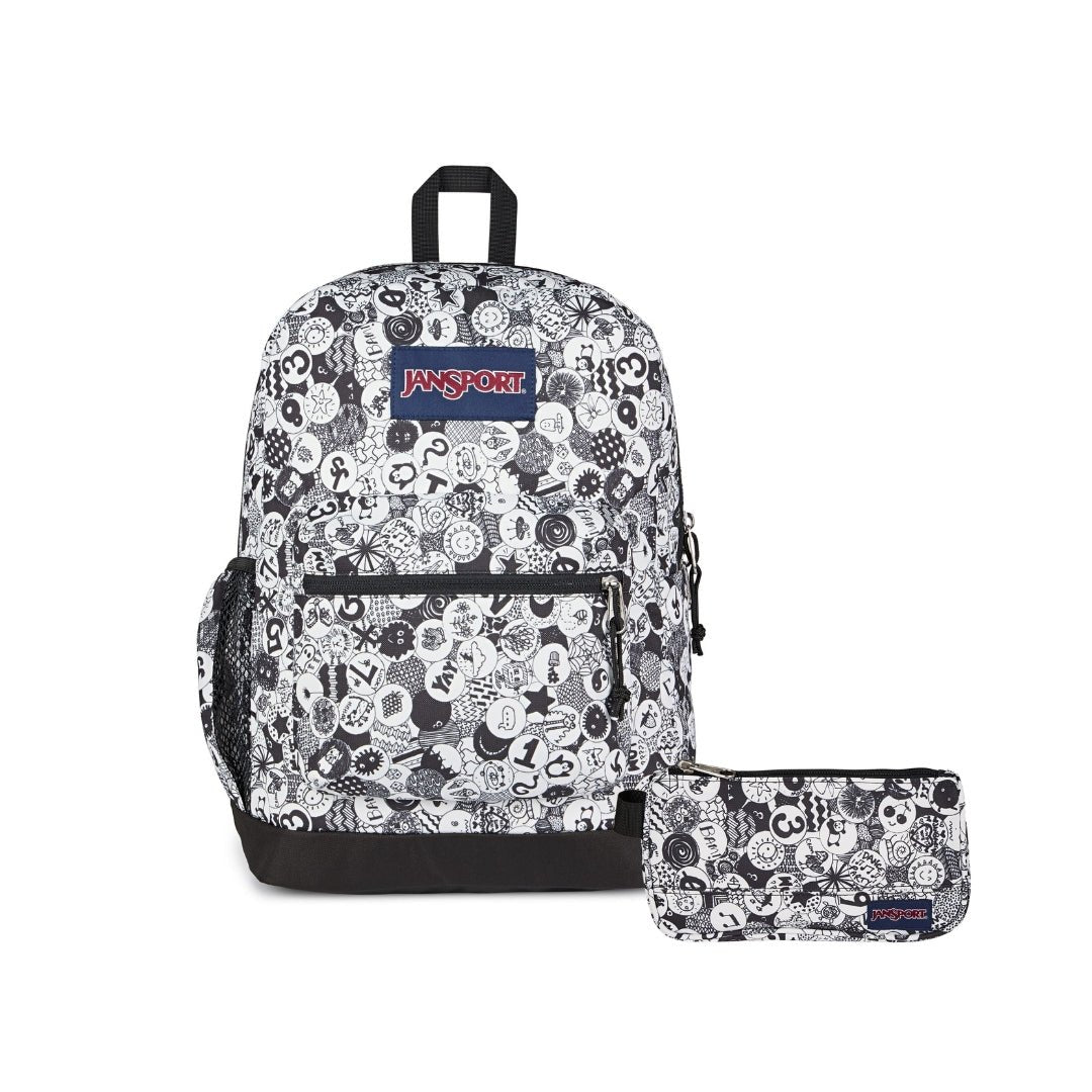 SETS - SET CROSS TOWN PLUS/BIG BREAK DOODLE DOTS - Mochilas JanSport - JS0A7ZNZ-A0G-JS00T49B-A0G