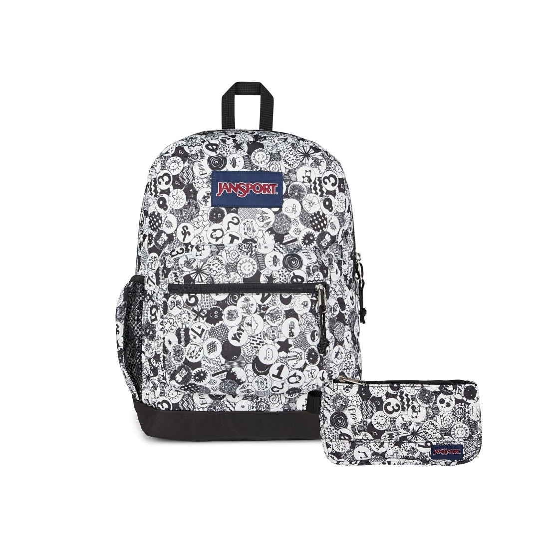 SETS - SET CROSS TOWN PLUS/MEDIUM ACCESSORY POUCH DOODLE DOTS - Mochilas JanSport - JS0A7ZNZ-A0G-JS00T49B-A0G