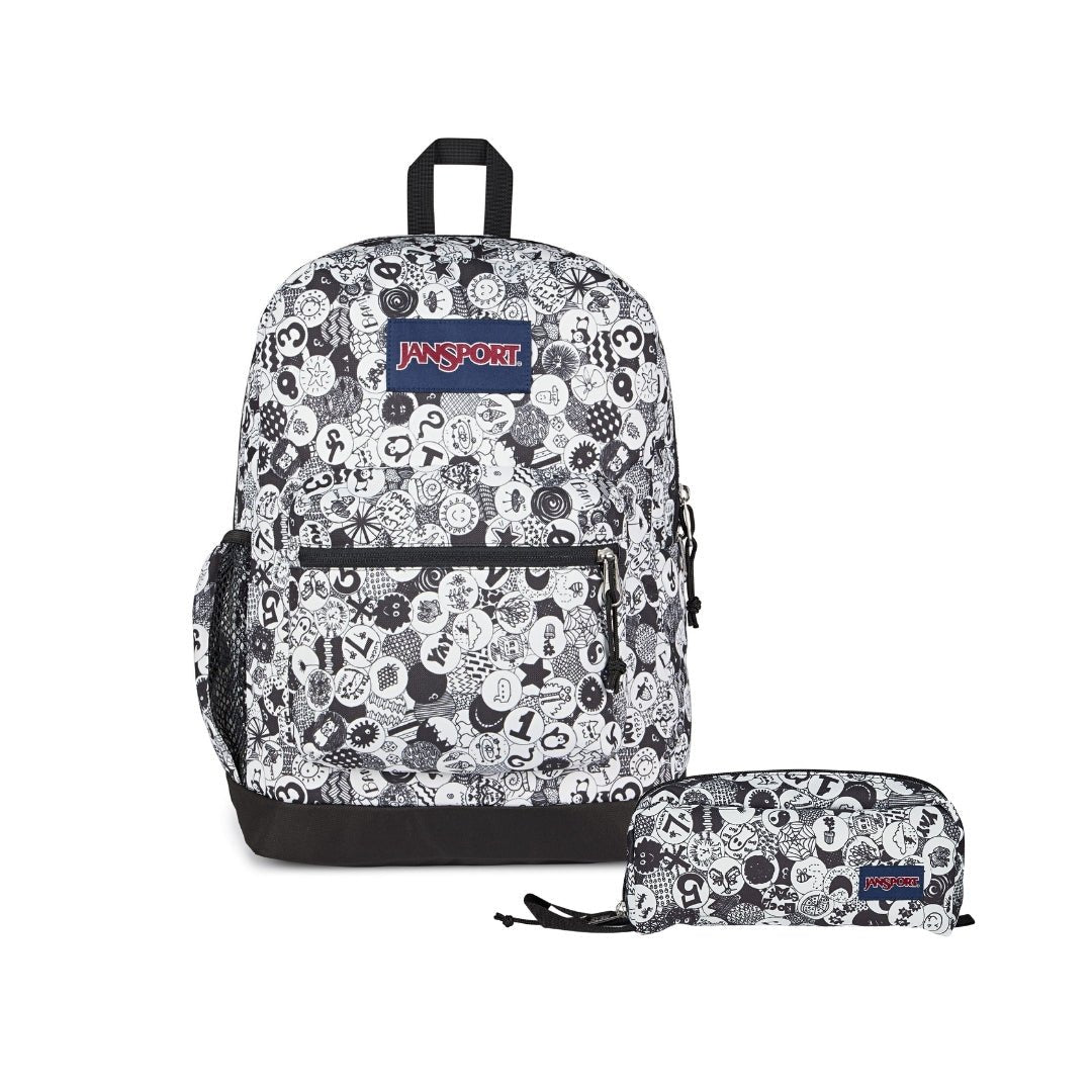 SETS - SET CROSS TOWN PLUS/SUPER SNACK DOODLE DOTS - Mochilas JanSport - JS0A7ZNZ-A0G-JS0A85O6-A0G