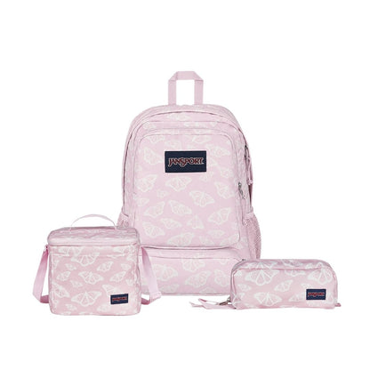 SETS - SET DOUBLETON FLUTTER BY PINK - Mochilas JanSport - JS0A7ZNY-A4V-JS0A85O3-A4V-JS0A85O6-A4V