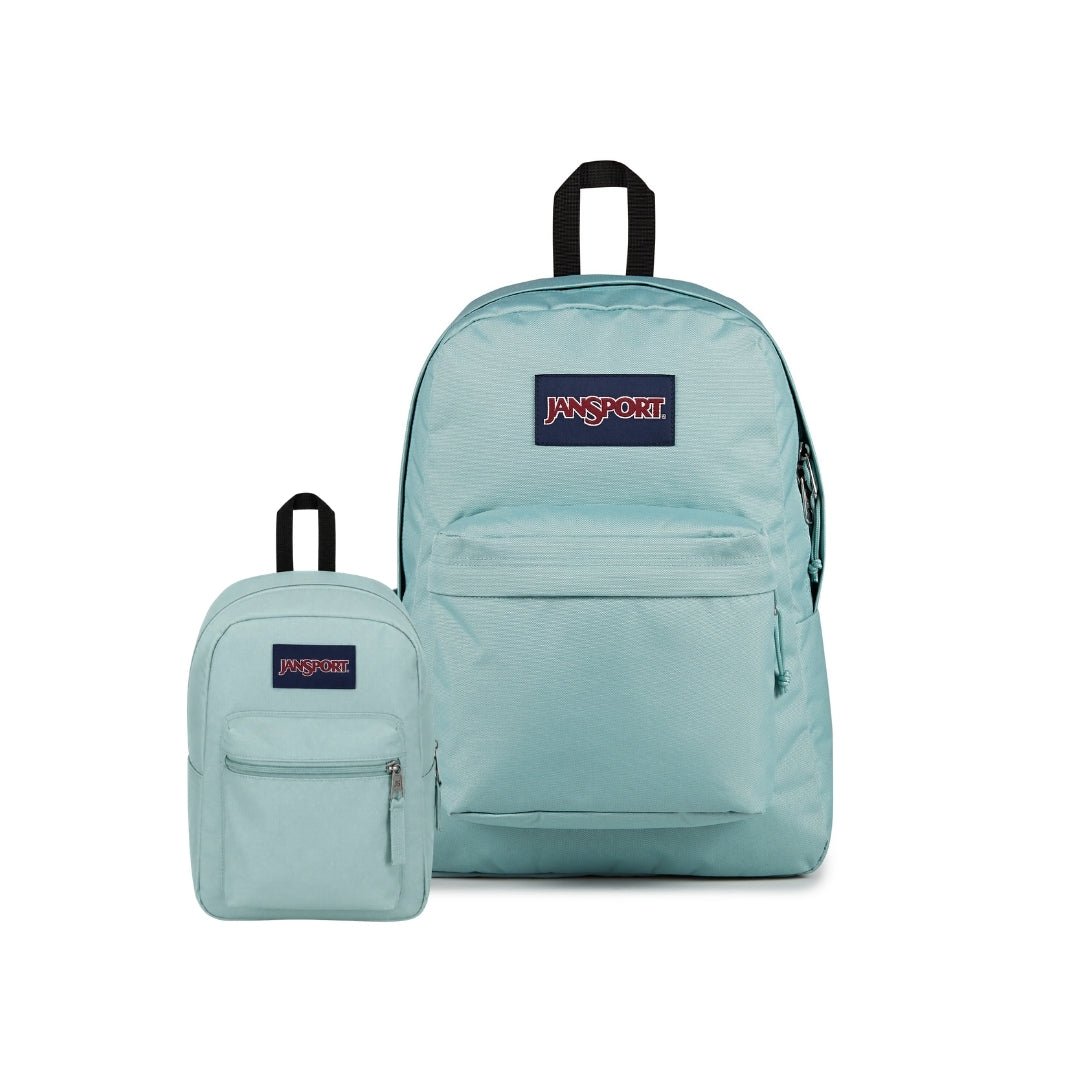 SETS - SET FADED SAGE - Mochilas JanSport - JS0A4QUE-LA8-JS0A352L-LA8